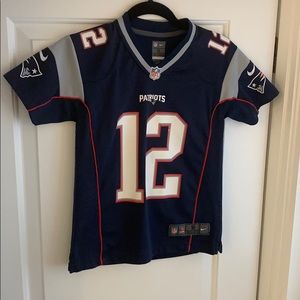 Kids Patriots Jersey. Small. ‘Brady’